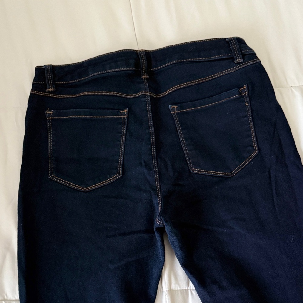 D.jeans like new size 12  dark blue